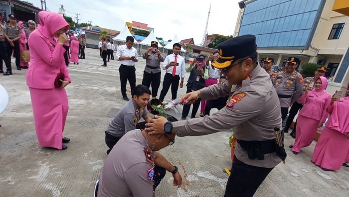 73 Personel Polresta Balikpapan Naik Pangkat