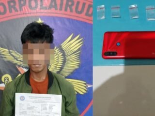 Tangkap di Pantai, Pria di Balikpapan Diringkus saat Buang Sabu ke Selokan