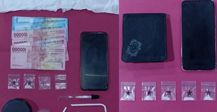 Bongkar Dua Kasus Sekaligus, Polres Kukar Temukan Sabu dalam Tisu dan Dompet