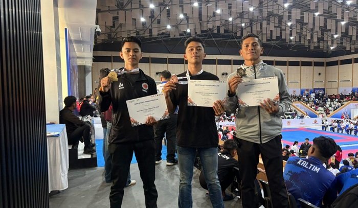 3 Brimob Polda Kaltim Bikin Bangga! Sabet Medali di Kejuaraan KONI-Bayan 2025