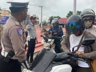 Hari Pertama Operasi Patuh Mahakam 2025: Ribuan Motor Terjaring Razia di Bontang