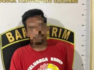 Pencuri Mesin Chainsaw di Tenggarong Seberang Tertangkap Warga dan Polisi