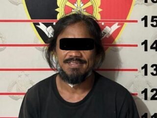 Pria di Samarinda Tikam Teman Sendiri Pakai Badik 25 Cm