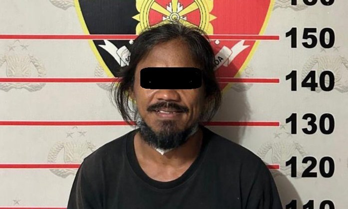 Pria di Samarinda Tikam Teman Sendiri Pakai Badik 25 Cm
