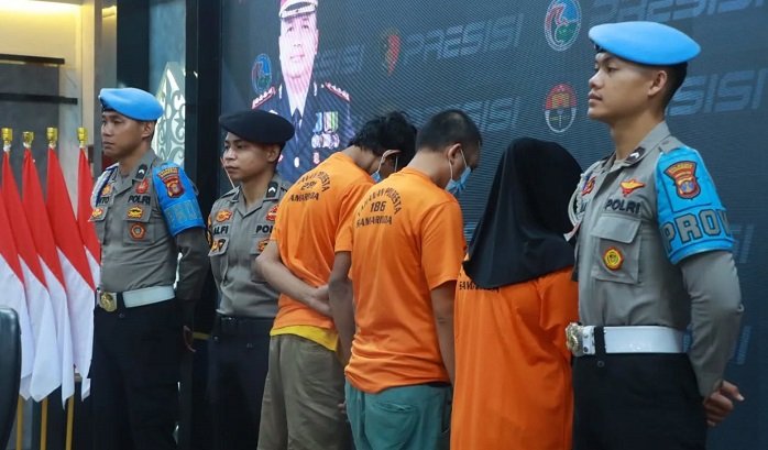 Polresta Samarinda Bongkar Jaringan Sabu 2,7 Kg, Lima Tersangka Diciduk